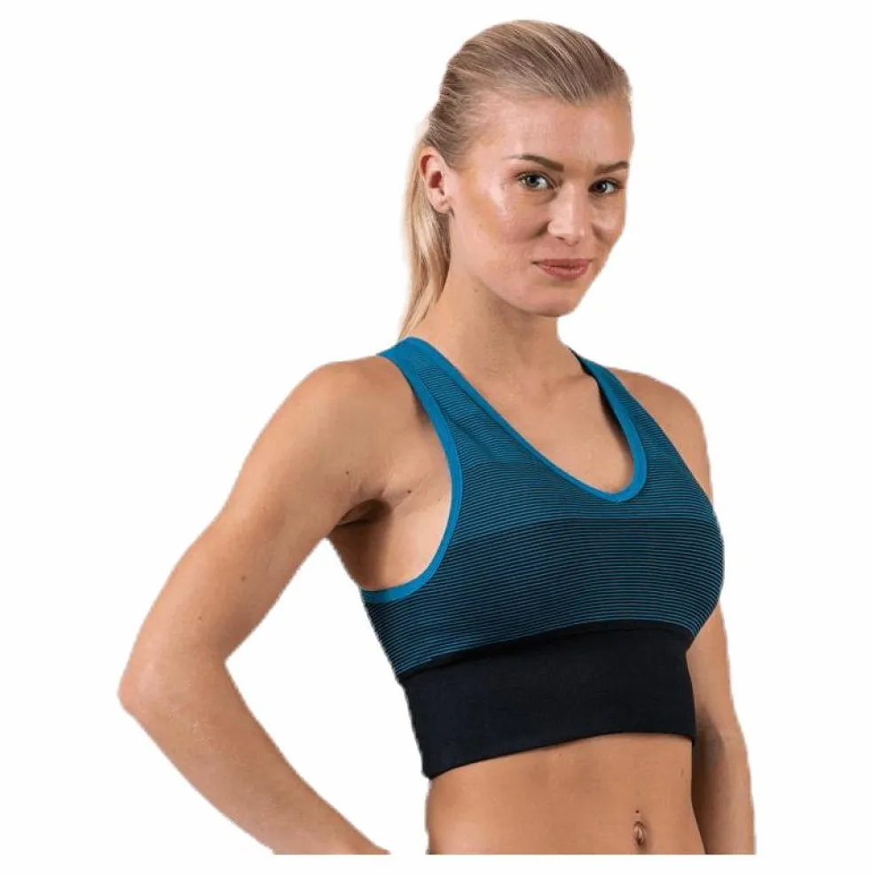 Gradient Seamless Top Blue