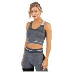 Halley Seamless Bra Black/Grey