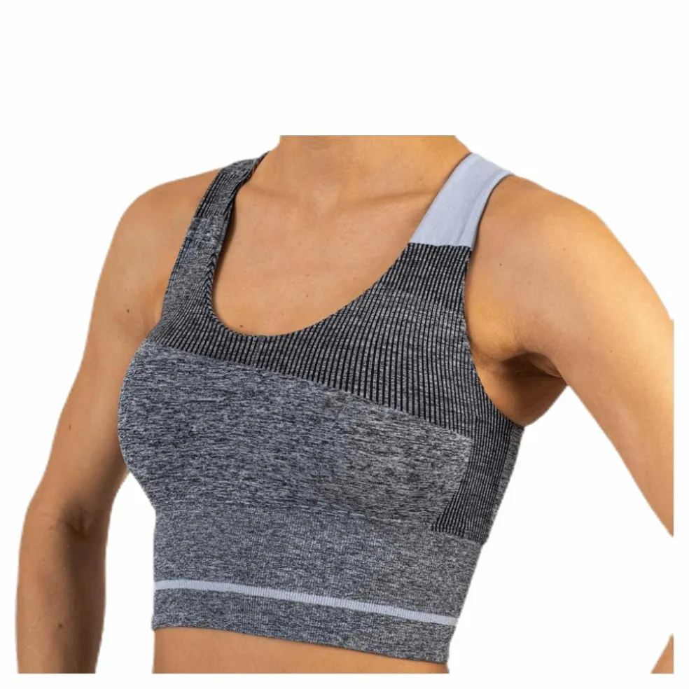 Halley Seamless Bra Black/Grey