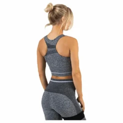 Halley Seamless Bra Black/Grey