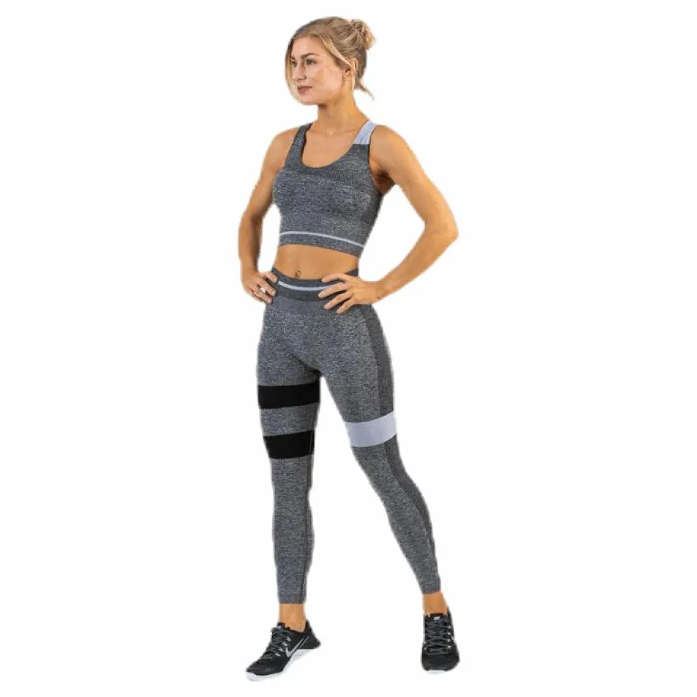 Halley Seamless Bra Black/Grey