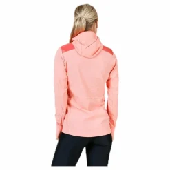 Haloes Down Hybrid Hoodie Pink