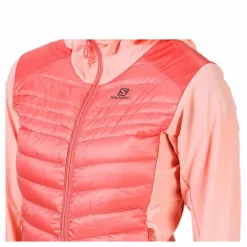Haloes Down Hybrid Hoodie Pink