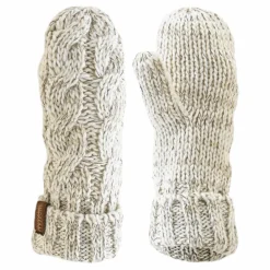 Handlight Reflective Mitten White