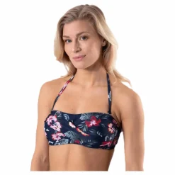 Hawaii Twisted Bandeau Blue/Patterned
