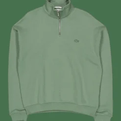 Heavy Fleece Zipper Neck Sweat Thyme