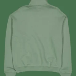 Heavy Fleece Zipper Neck Sweat Thyme