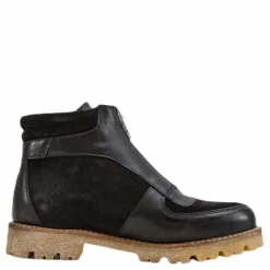 Herla Leather Boot Black