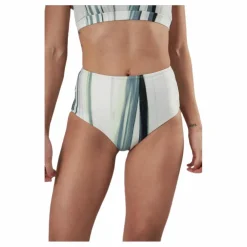 High Waist Brief White/Green