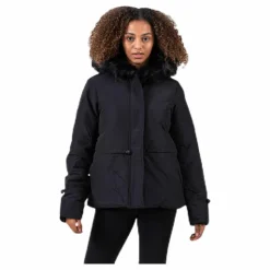 Hira Puffer Jacket Black