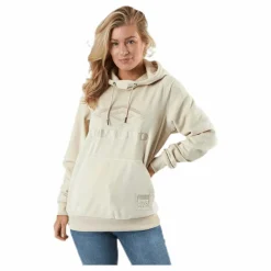 History Velvet Hood Beige