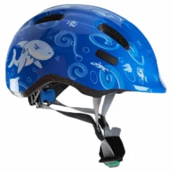 Hjälm Smiley 2.0 m/grönt spänne Blue