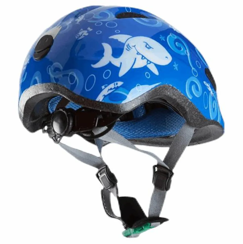 Hjälm Smiley 2.0 m/grönt spänne Blue