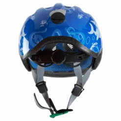 Hjälm Smiley 2.0 m/grönt spänne Blue