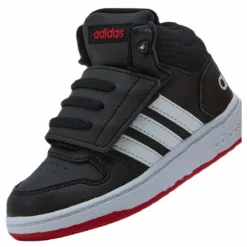 Hoops 2.0 Mid Shoes Core Black / Cloud White / Vivid Red