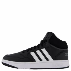 Hoops Mid Shoes Core Black / Cloud White / Grey Six