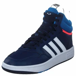 Hoops Mid Shoes Dark Blue / Blue Rush / Turbo