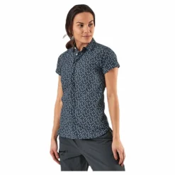 Idun SS Shirt Blue/Patterned