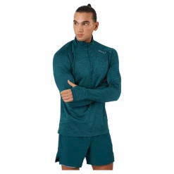 Ignition 1/4 Zip Deep Jade/silver Reflective