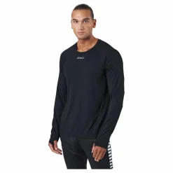 Ignition Base Layer L/s Black/silver Reflective