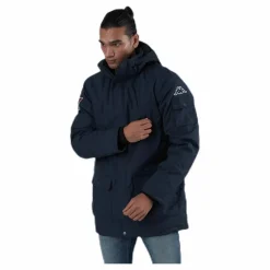 Jackson Winter Jacket Hood Blue