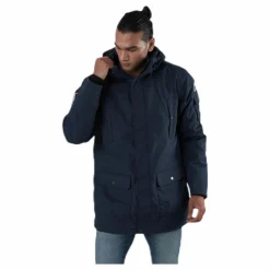 Jackson Winter Jacket Hood Blue