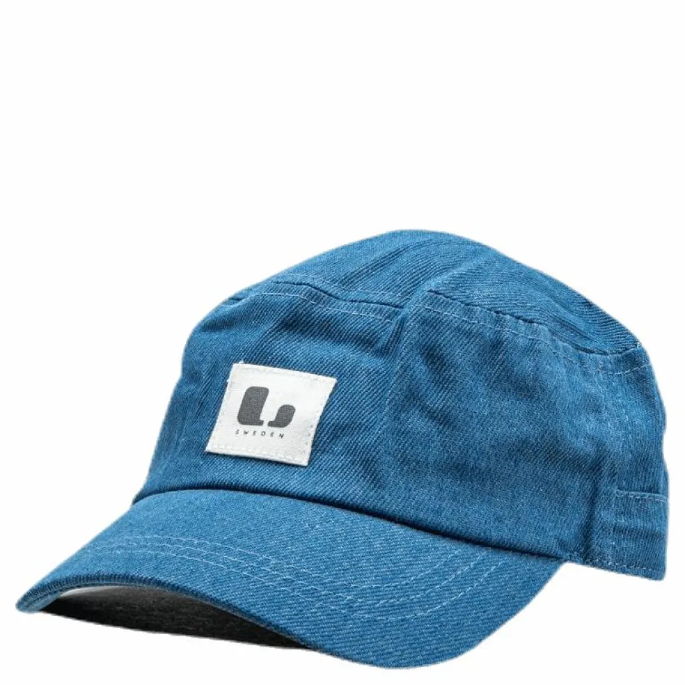 Jeans Sun Cap Blue