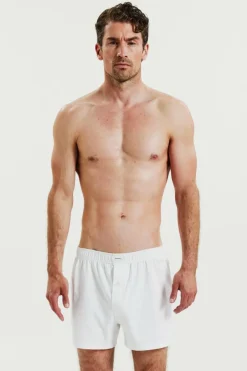 Jersey Boxer Shorts 2-pack White