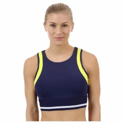Jump Sports Bra Blue/White/Yellow