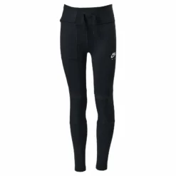 Junior Nike Air Tights Black