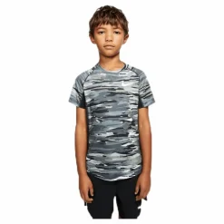 Junior Pro Fitted Camo Black