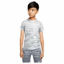 Junior Pro Fitted Camo Grey