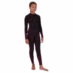 Junior Seamless 1st Layer Set Patterned/Red