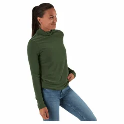 Kamala Ls Rollneck Top Black