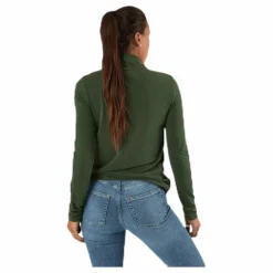 Kamala Ls Rollneck  Top  Black