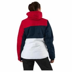 Kamille Ski Jacket W-PRO 10000 Blue/White/Red