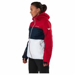 Kamille Ski Jacket W-PRO 10000 Blue/White/Red