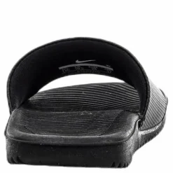 Kawa Little/Big Kids' Slides BLACK/WHITE