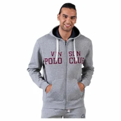 Kent Sweatshirt Zip Grey