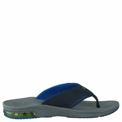 Kids Fanning Navy/lime