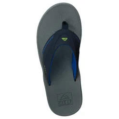 Kids Fanning Navy/lime