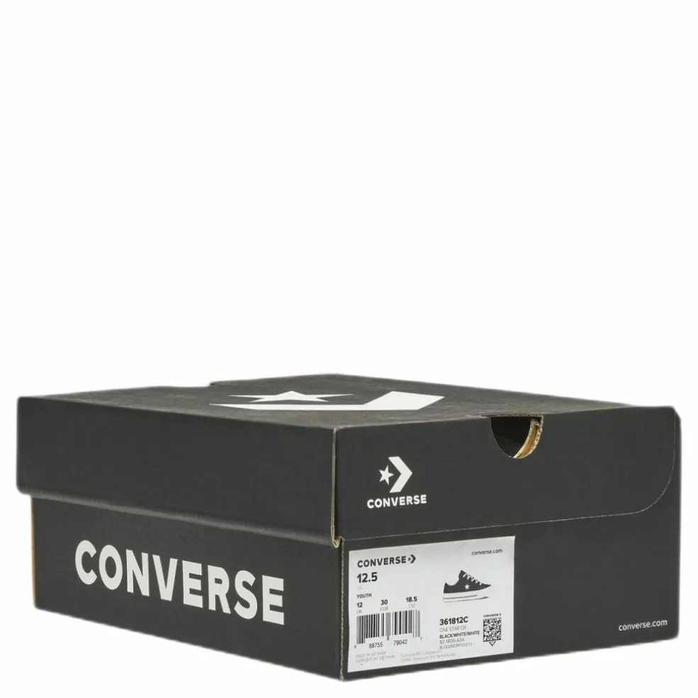 Kids One Star Ox Black