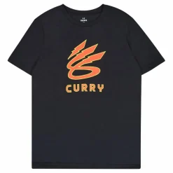 KIDS UA CURRY LIGHTNING LOGO SS