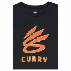 KIDS UA CURRY LIGHTNING LOGO SS
