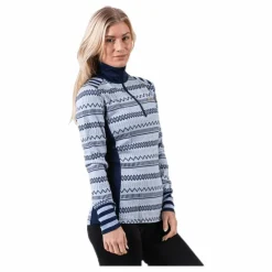 Åkle Half-Zip Shirt Blue