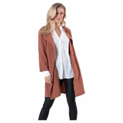 Kornelia 3/4 Coatigan Brown