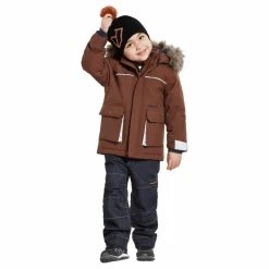 Kure Kids Parka 5 Brown
