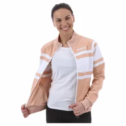 L. Jacket 80'S Pink/White