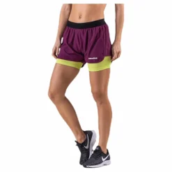 2-Lay Shorts Purple/Green