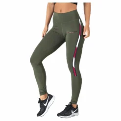 Legging Full Length With Tape Green